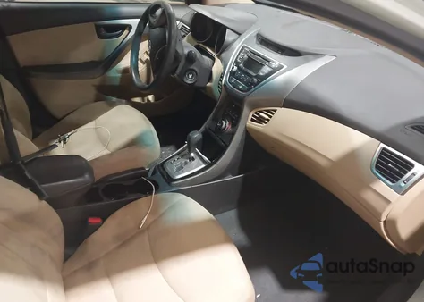 2013 Hyundai Elantra Gls from USA, damaged, VIN 5NPDH4AE0DH298585